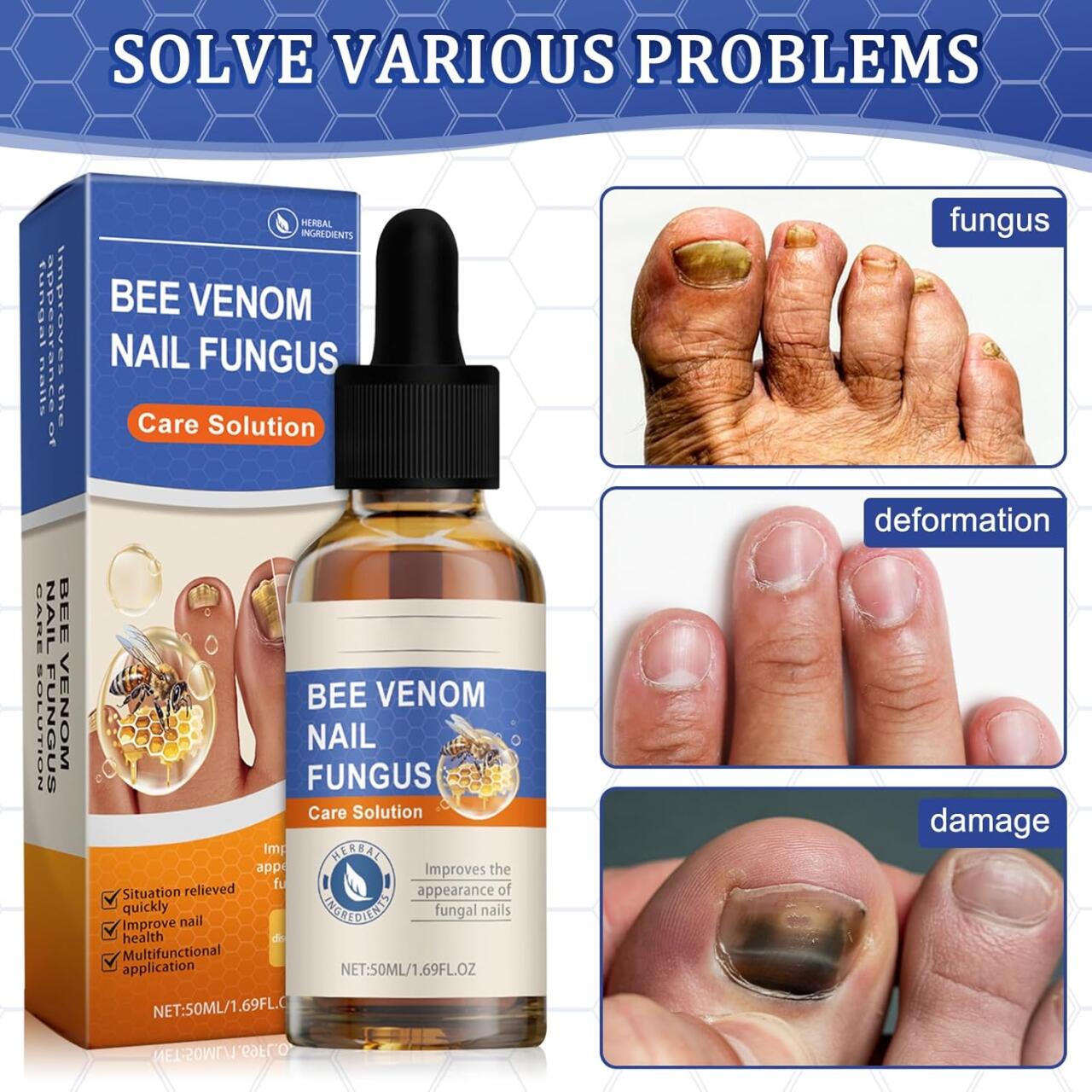 Sérum para Uñas con Veneno de Abeja
