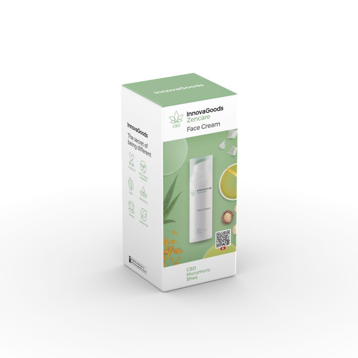 Crema Facial Hidratante CBD Zencare InnovaGoods