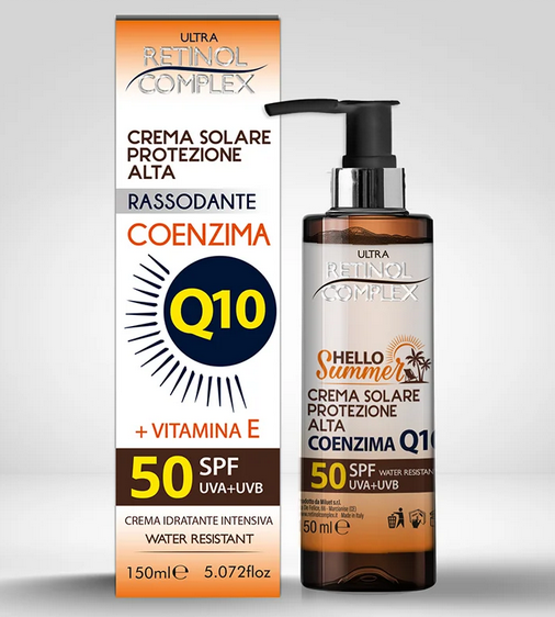 Crema Solar con Coenzima Q10 y SPF 50