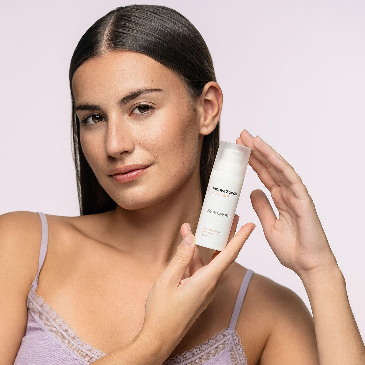 Crema Facial Hidratante Kombucha Vibecare InnovaGoods