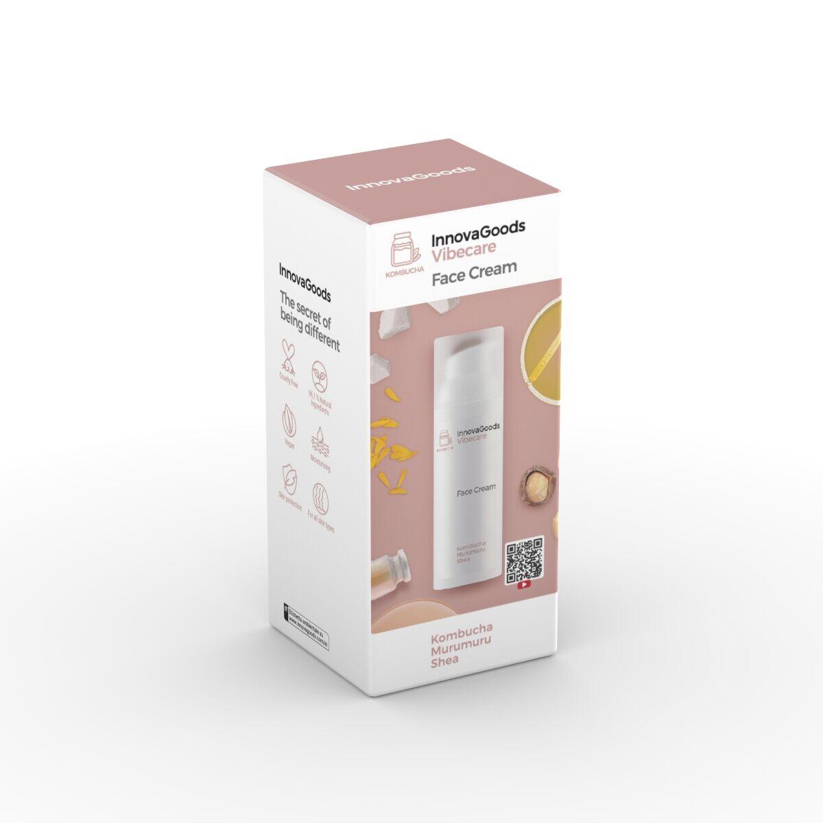 Crema Facial Hidratante Kombucha Vibecare InnovaGoods