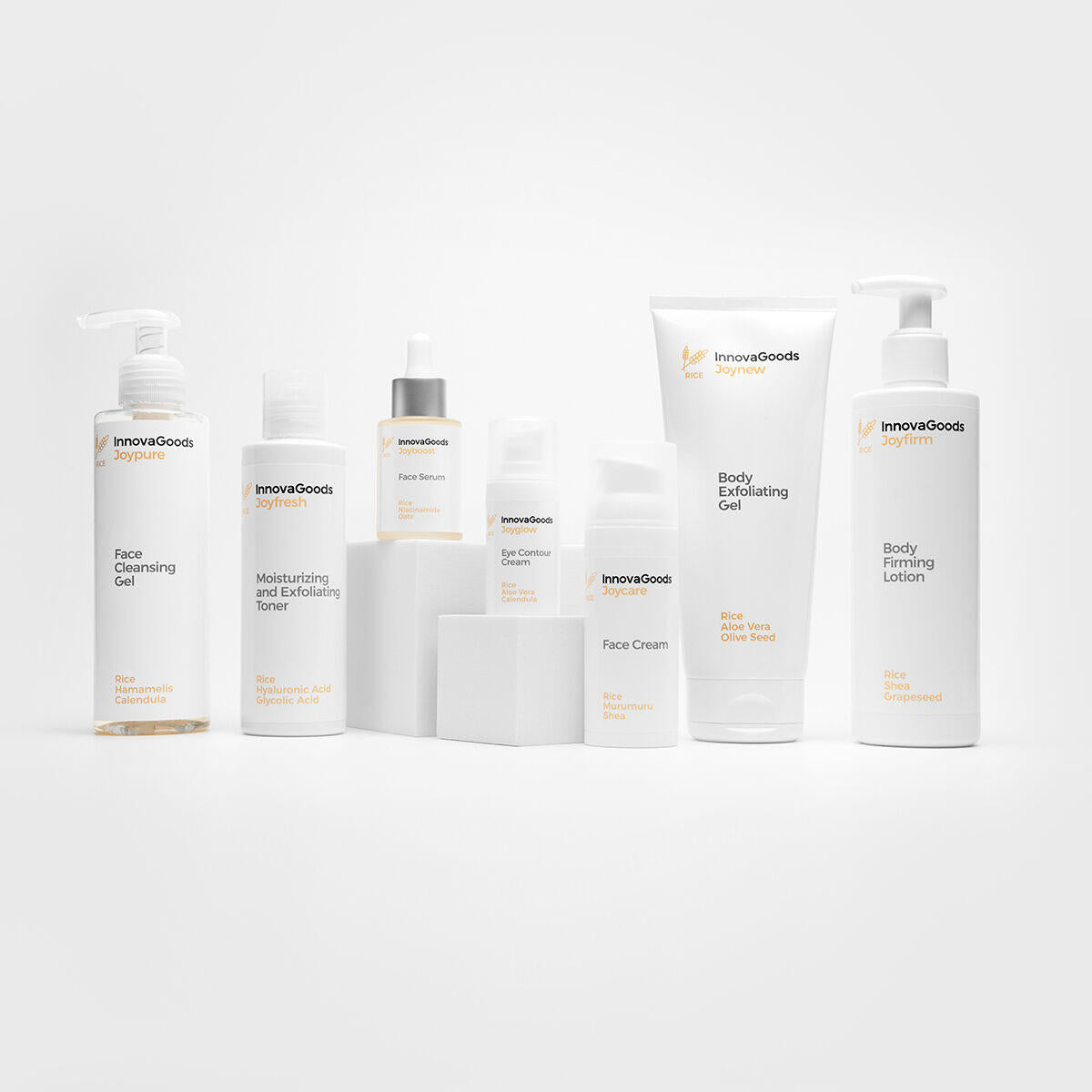 Crema Facial Hidratante Rice Joycare InnovaGoods