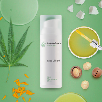 Crema Facial Hidratante CBD Zencare InnovaGoods