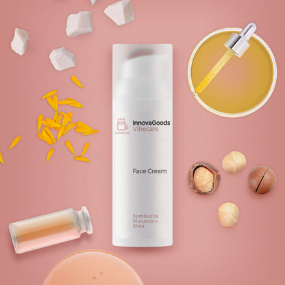 Crema Facial Hidratante Kombucha Vibecare InnovaGoods